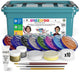 Snazaroo 1172250 kit professionale per truccabimbi - set completo per truccabimbi per scuole, feste - delicato sulla pelle, a base d'acqua compresi glitter