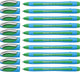 Strumenti di scrittura Schneider penna a sfera Schneider - slider memo - xb - 1.4mm - verde - 10 pezzi - s-150204-10