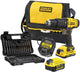 Stanley fatmax v20 18v brushless schroef- klopboormachine + rolmeter, waterpas en bitset in koffer (met 2x 2.0ah accu en lader) sfmck101d2t-qw