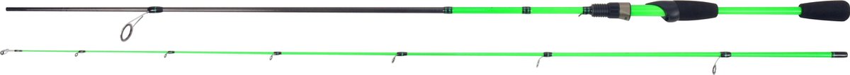 Albatros street fishing ultra green - spinhengel - 2 delig - 3-25 gram