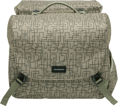Mondi Joy Double Bicycle Borsa - Acqua - Polistere Repellente - Racktime - Ivy Grey