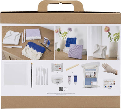 Creativ company maxi hobby set esculpir, decoración de pared, 1 caja