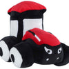 Trattore di peluche mappamondo per bambini, 13 cm