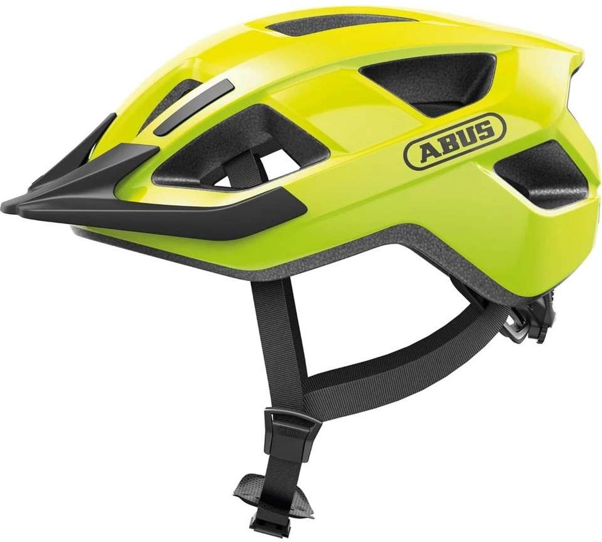 Abus Helm Aduro 3.0 LED SEÑAL Amarillo M 52-58 cm