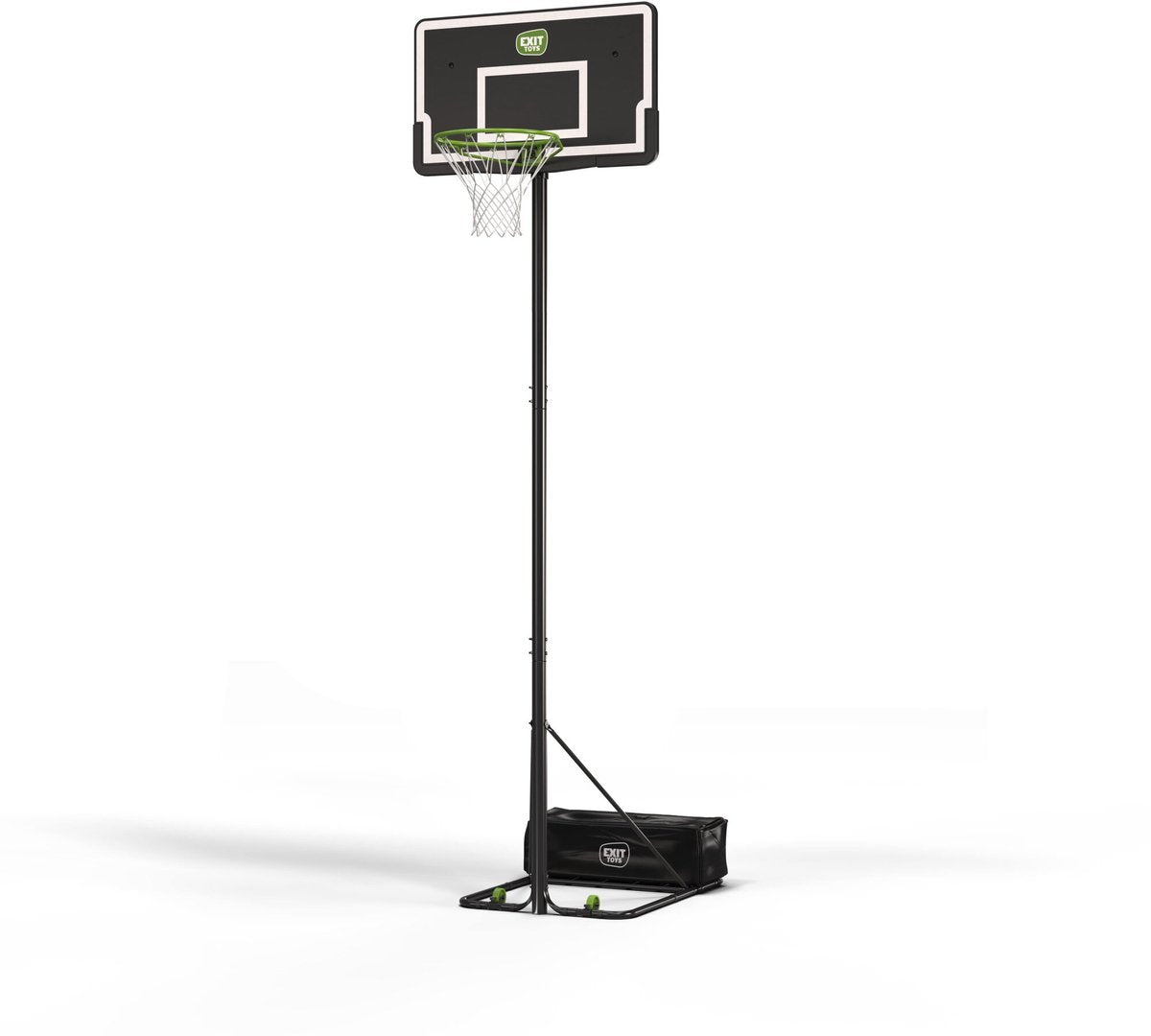 Exit Toys Palo da basket Exit Novastar - regolabile in altezza - supporto da basket per la crescita - per bambini adulti - da esterno