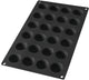 Lékué bakvorm 24 halve bollen - siliconen - black