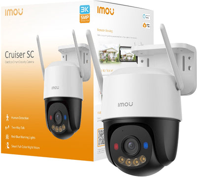 Imou Cruiser SC 3K 5MP WiFi security camera for outdoors - rotatable - AI person detection - color night vision
