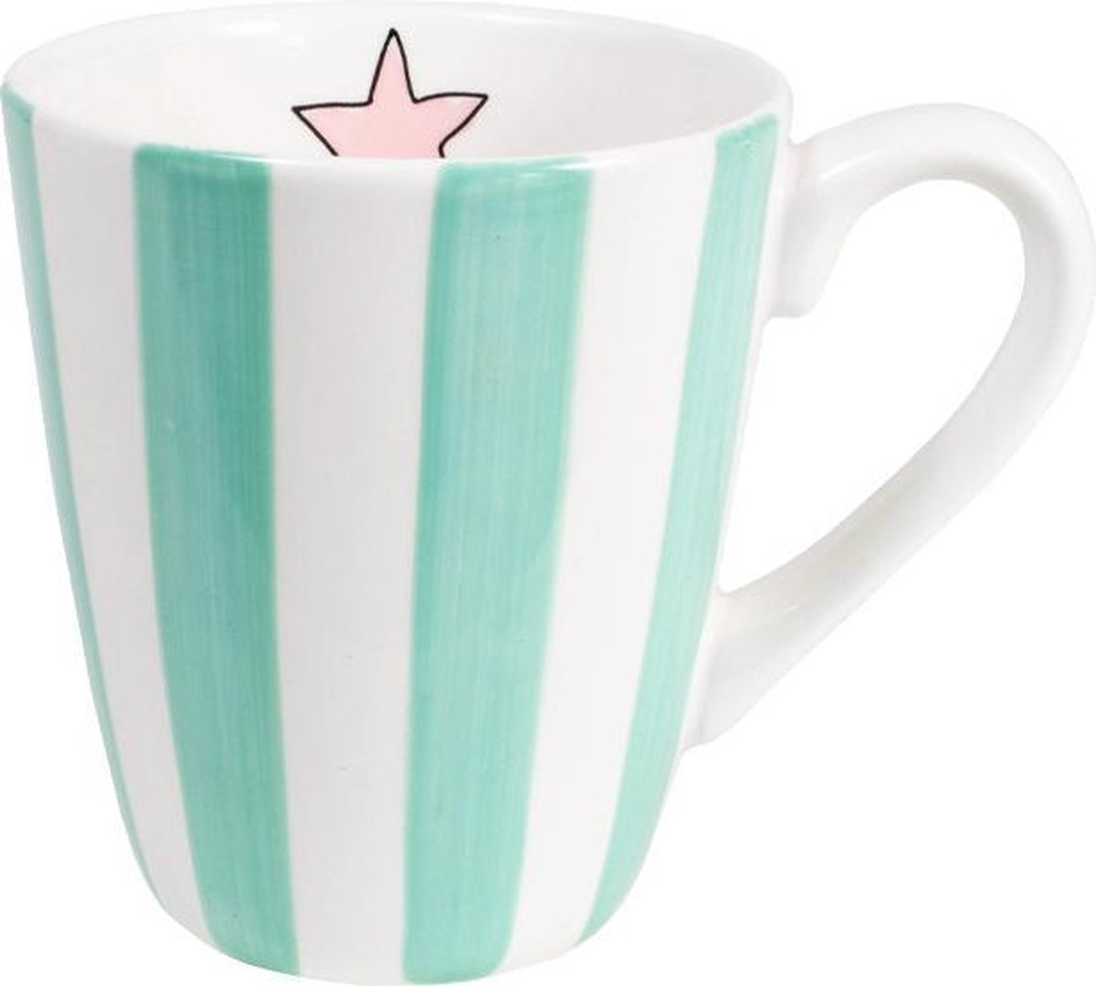 Taza Blond Amsterdam uni rayas menta - 0,35 l