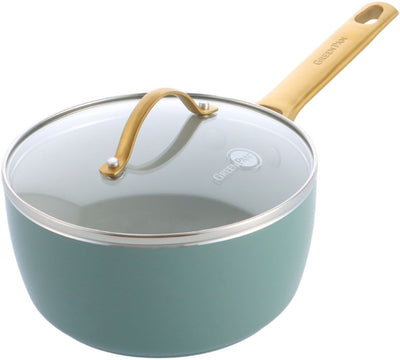 Greenpan padova spare sauce pan 18cm sky blue