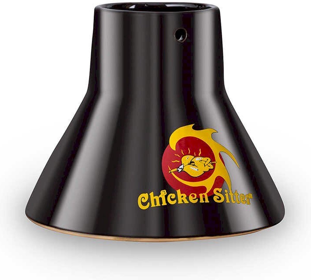 Patton BBQ Chicken Sitter per Kamado - Nero