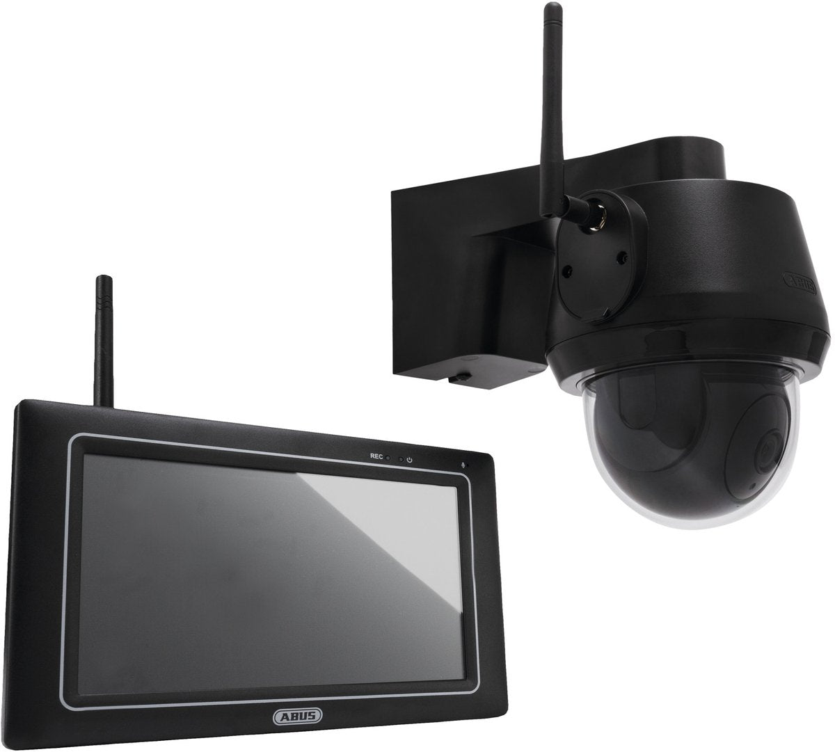 Abus easylook set base ppdf17100 monitor portatile per telecamera di sicurezza