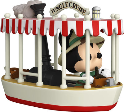 Disney funko jungle cruise collectible figure pop! rides skipper mickey with boat 15 cm multicolours