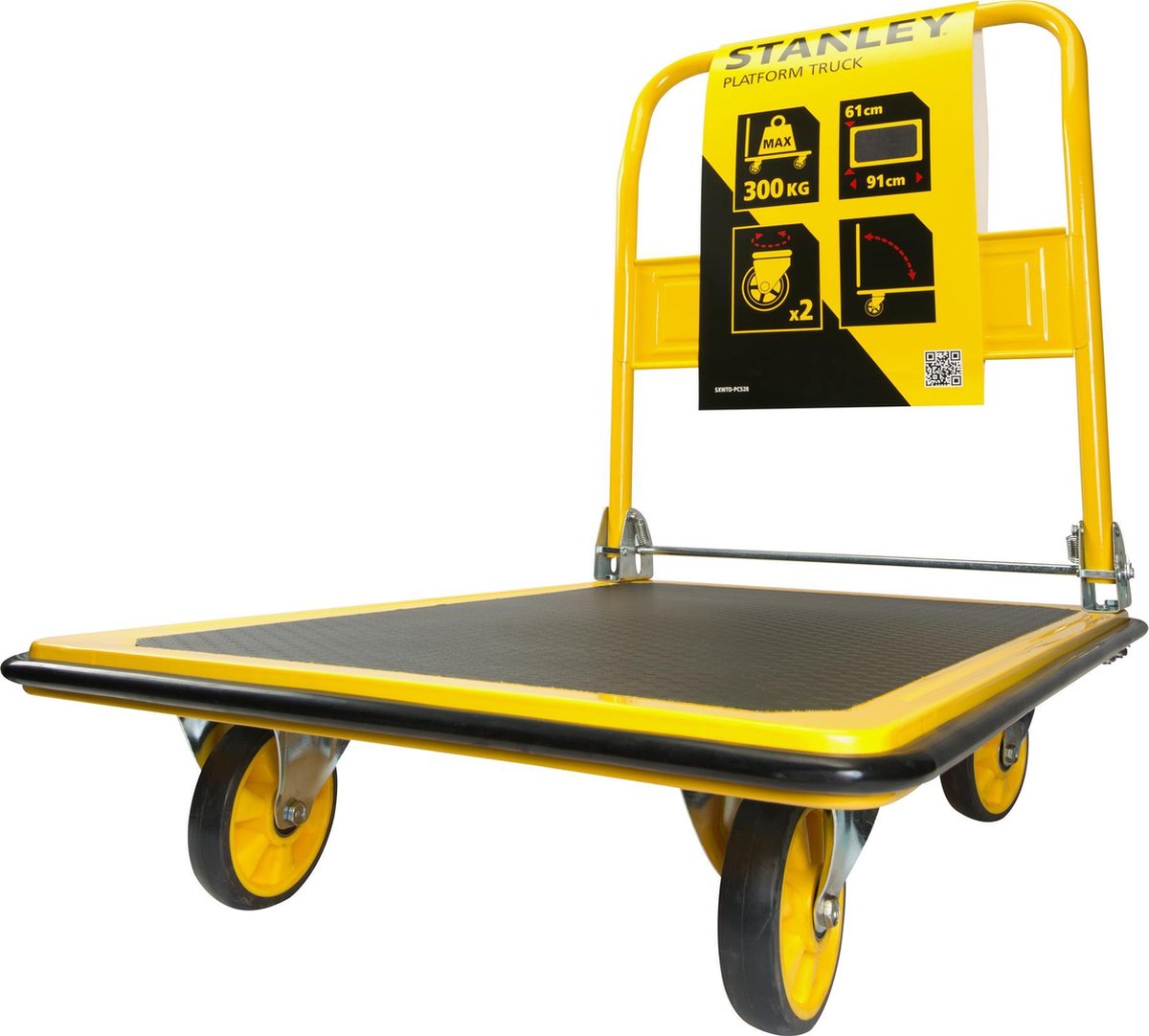 Stanley pc528: carrello con piattaforma - portata 300kg