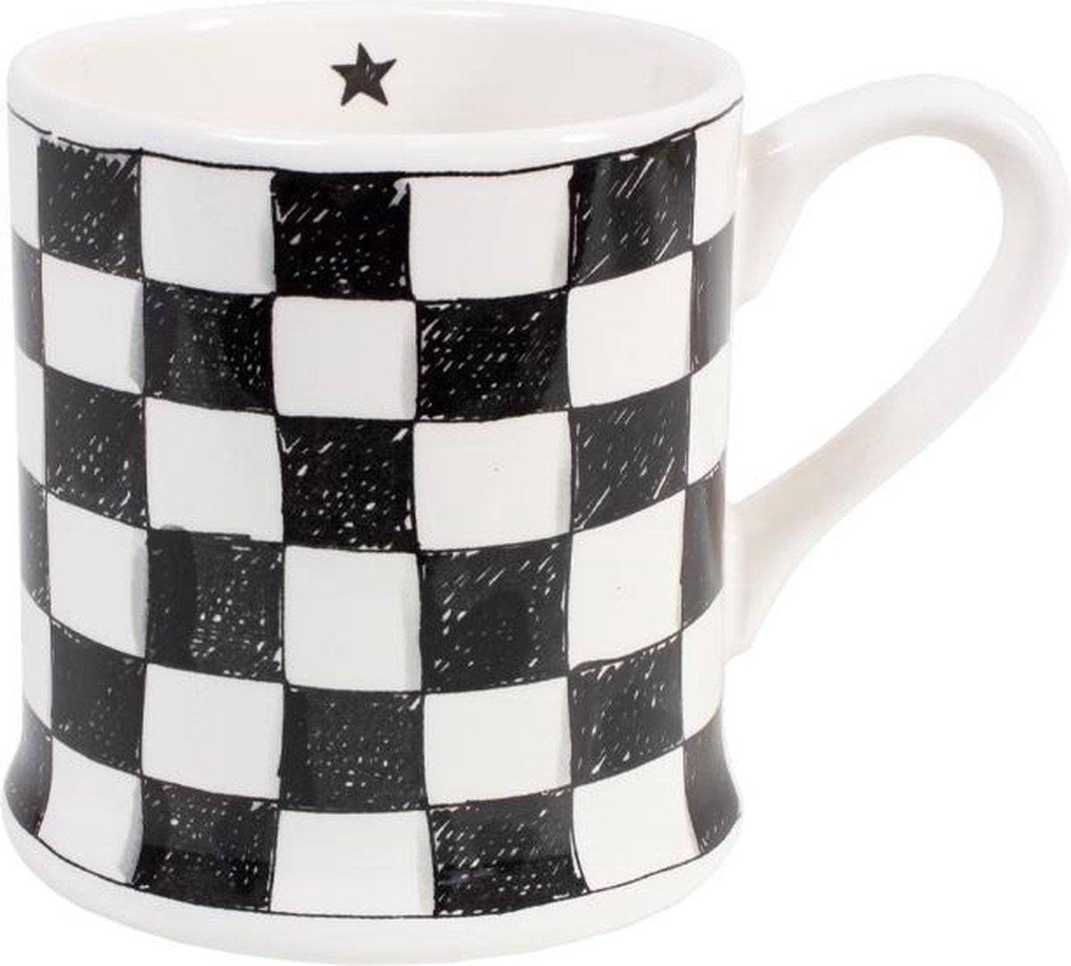 Blond Amsterdam x Noir: Taza a cuadros