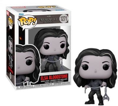 Figura vinilo hombre lobo de noche elsa bloodstone marvel núm. 1271 funko pop! multicolor unisex