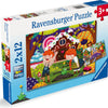 Ravensburger puzzel - sprookjes 2x12 stukjes