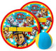 Pat'patrol paw Patrol – set presa lancio – 2 racchette da gratta e vinci – palla morbida