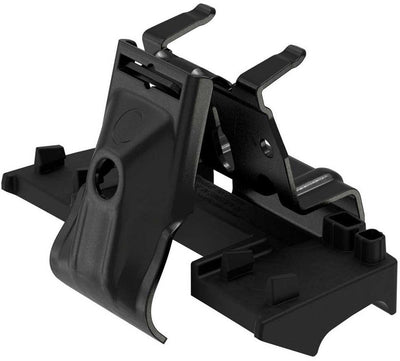 Thule kit 186049 flush rail 4-pack mounting kit for roof rack system black