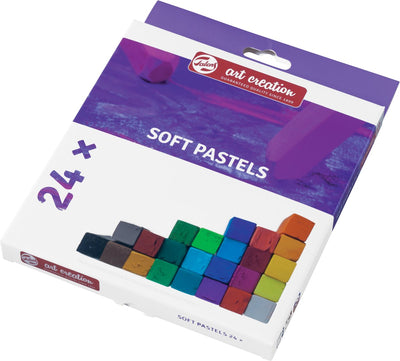 Creazione artistica di talens softpastel set 24