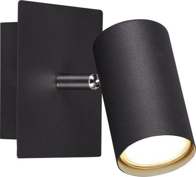 Trio marley - spot - nero opaco - escl. 1x gu10 3w
