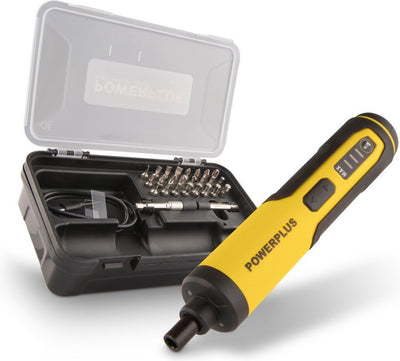 Atornillador inalámbrico Powerplus powx00420 - destornillador a batería de 250 rpm y 4 nm - incluido cargador USB