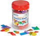 Learning resources geometric - shapes - 408 pieces - 4+