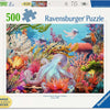 Puzzle Ravensburger Vita sulla barriera corallina - 500 xl pz.