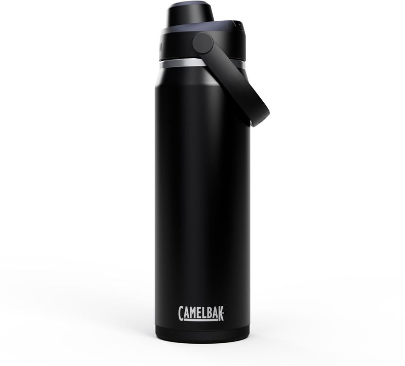 Borraccia Camelbak Thrive Chug - 750 ml - acciaio inossidabile - con tappo a vite - borraccia isolante - nera