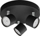Faretto da superficie Philips LED Philips Star - 3 luci - nero
