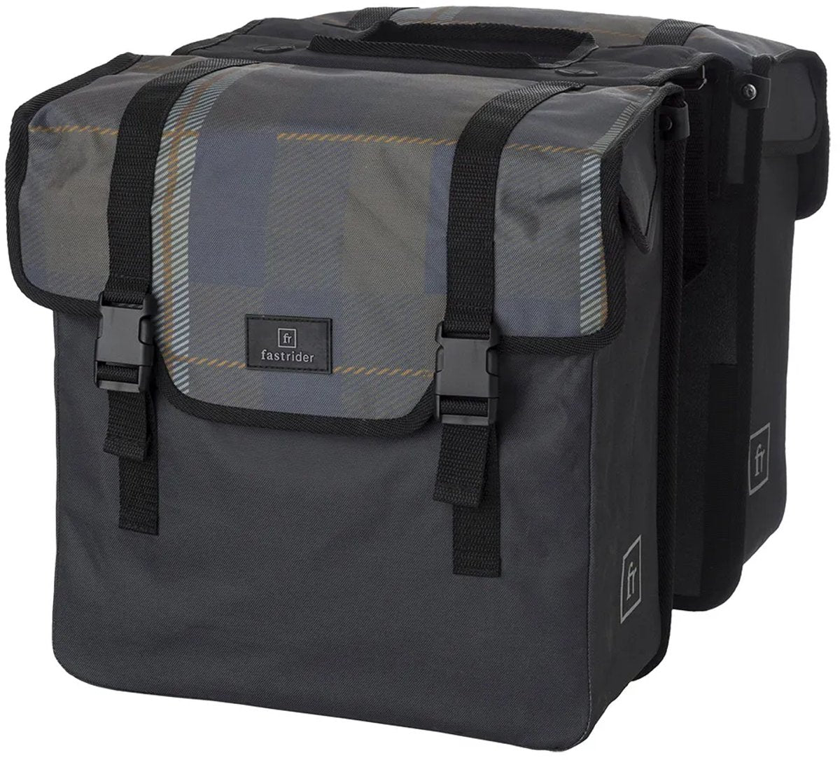 Comprobación básica de la bolsa de bicicleta doble Fastrider dex
