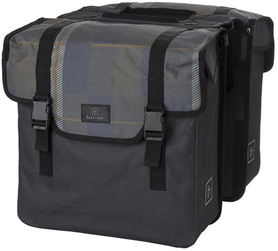 Comprobación básica de la bolsa de bicicleta doble Fastrider dex