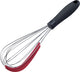 Batidor Westmark con rascador - práctico batidor para mezclar masas, salsas y otros alimentos, mango ergonómico - acero inoxidable, silicona