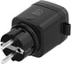 Deltaco sh-op01 - presa esterna intelligente - ip44 resistente all'acqua e alla polvere - timer - controllo tramite app - nero
