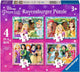 RAVENSBURGER - PUZZLES Princess 4in1