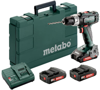 Metabo sb 18 l set - accuboormachine - 18v - li-power - compact
