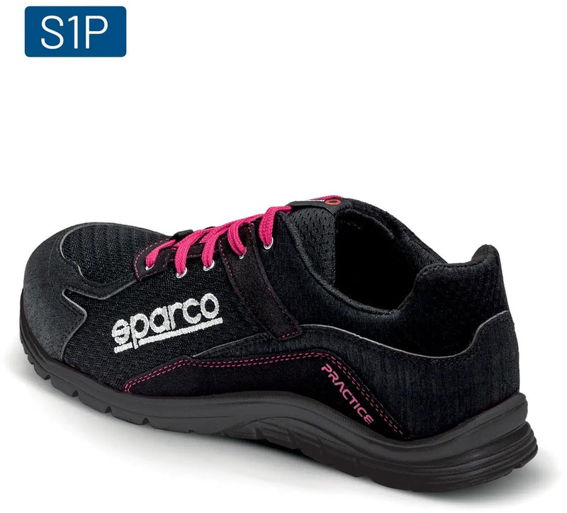 Scarpe antinfortunistiche Sparco pratica nero rosa