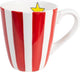 Tazza Blond Amsterdam uni striscia rossa - 0,35 l