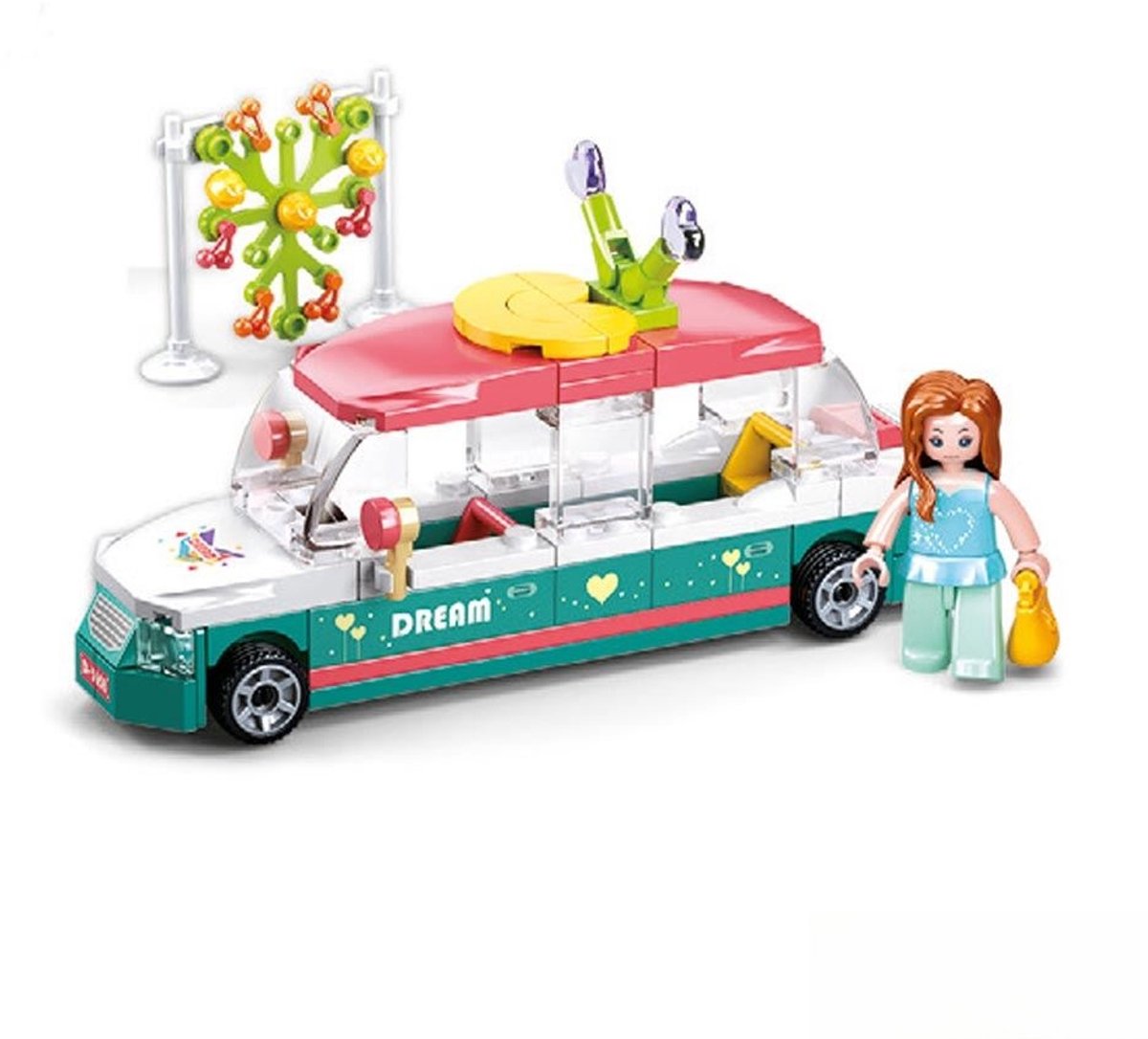 Piccola limousine da sogno della ragazza Sluban (m38-b0921a)