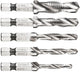 Accessori Dewalt dt50060 | set di punte per maschi | 1 4 esadecimale | filettatura metrica m4 m5 m6 m8 m10 - dt50060-qz