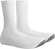Bbb cycling raceflex zipperless overschoenen - aerodynamisch, winddicht en waterdicht - overschoenen wielrennen - wit - maat 45 46- bws-29