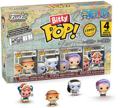 Funko One Piece Nami (bitty pop!) Personaggi in vinile (set di 4) pop unisex! - neutro - standard