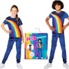 Studio 100 Traje de vestir Rainbow Polyester Blue Mt 134