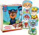Paw patrol wooden match puzzle, 10st.