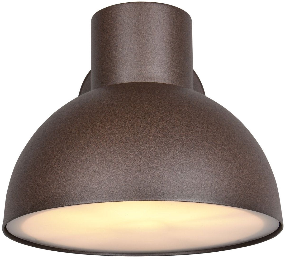 Trio elbe - wandlamp - roestkleur - excl. 1x e27 4,9 w - wandmontage - buitenverlichting - ip44