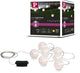Lanterna a batteria Paulmann con catena leggera ip44 3,6 m 3000 k bianco
