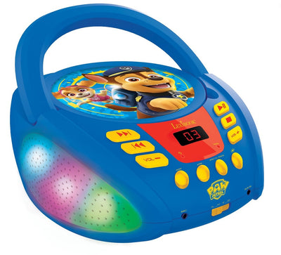 Lettore CD Bluetooth Lexibook Paw Patrol con illuminazione