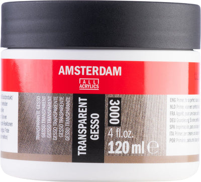 Amsterdam gesso trasparente 3000 | mini 120 ml