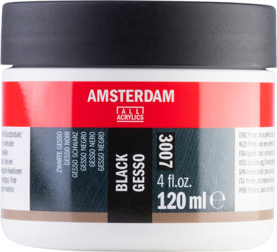 Amsterdam tutti gli acrilici amsterdam • gesso nero 3007 mini 120 ml