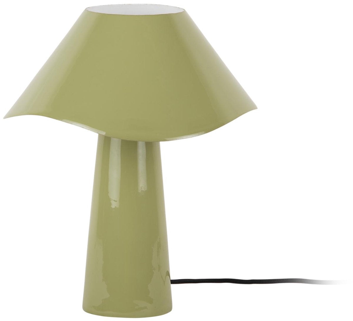 Leitmotiv lámpara de mesa ameno - verde té - ø28cm - escandinavo