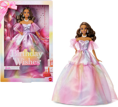 Deseos de cumpleaños exclusivos de la muñeca Barbie de Mattel - edición de cumpleaños 2026.